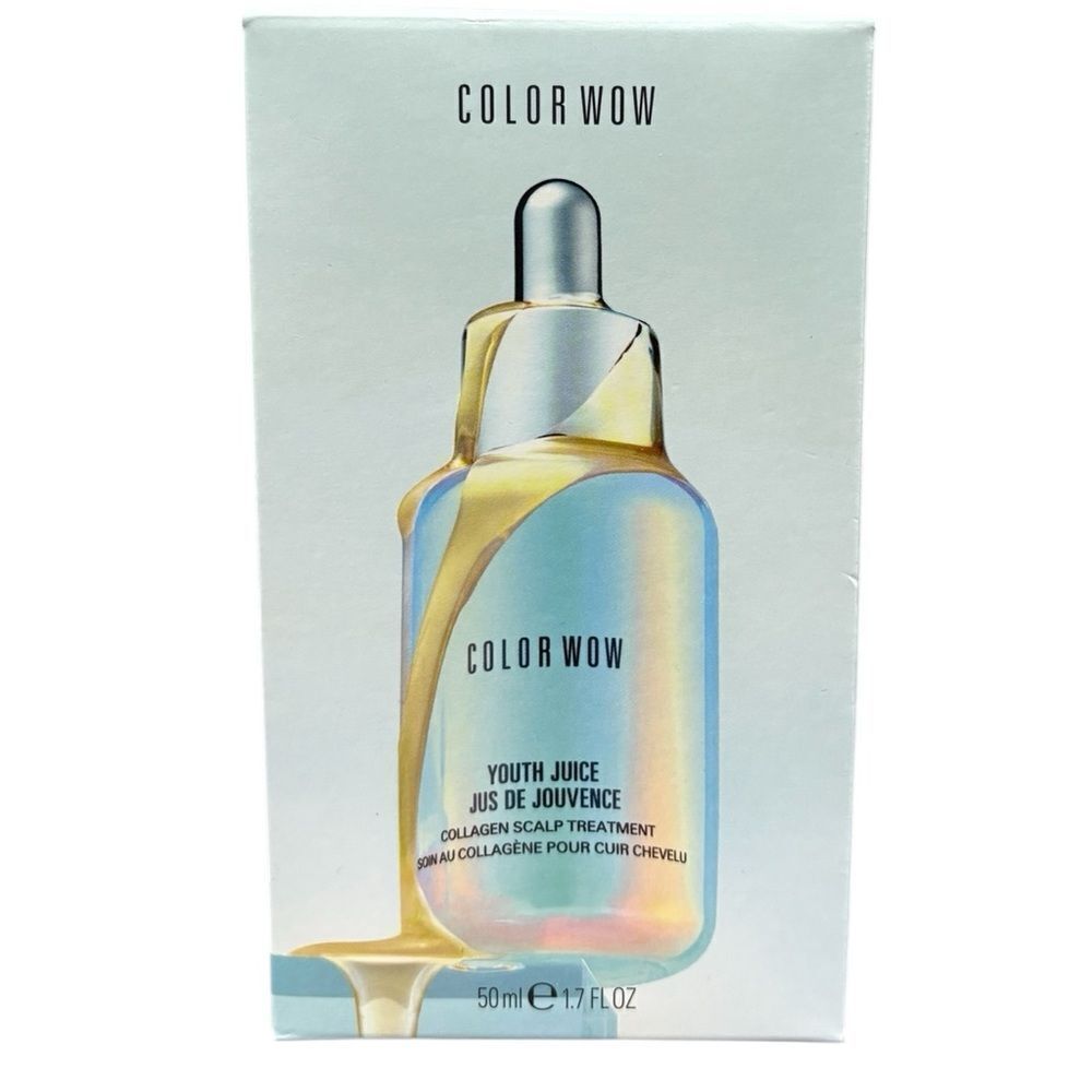COLOR WOW Youth Juice Collagen Scalp Treatment Serum, New